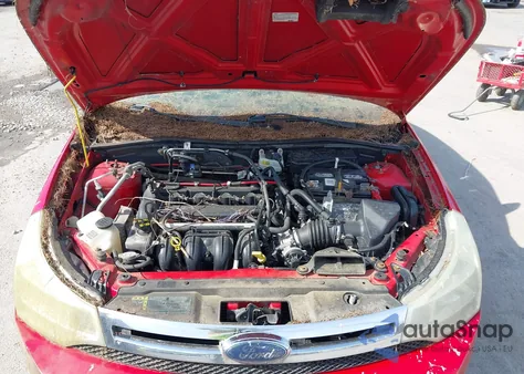 2008 Ford Focus Se/Ses из США, поврежденный, VIN 1FAHP35N88W231960